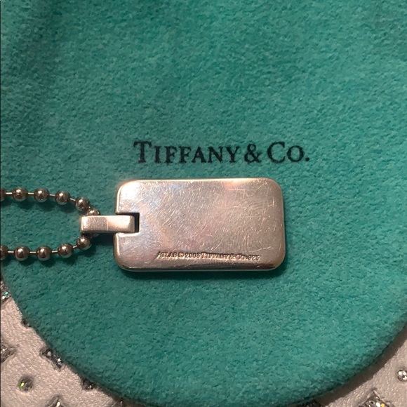 Tiffany & Co Roman Atlas Numeral Silver Necklace - Picture 2 of 4